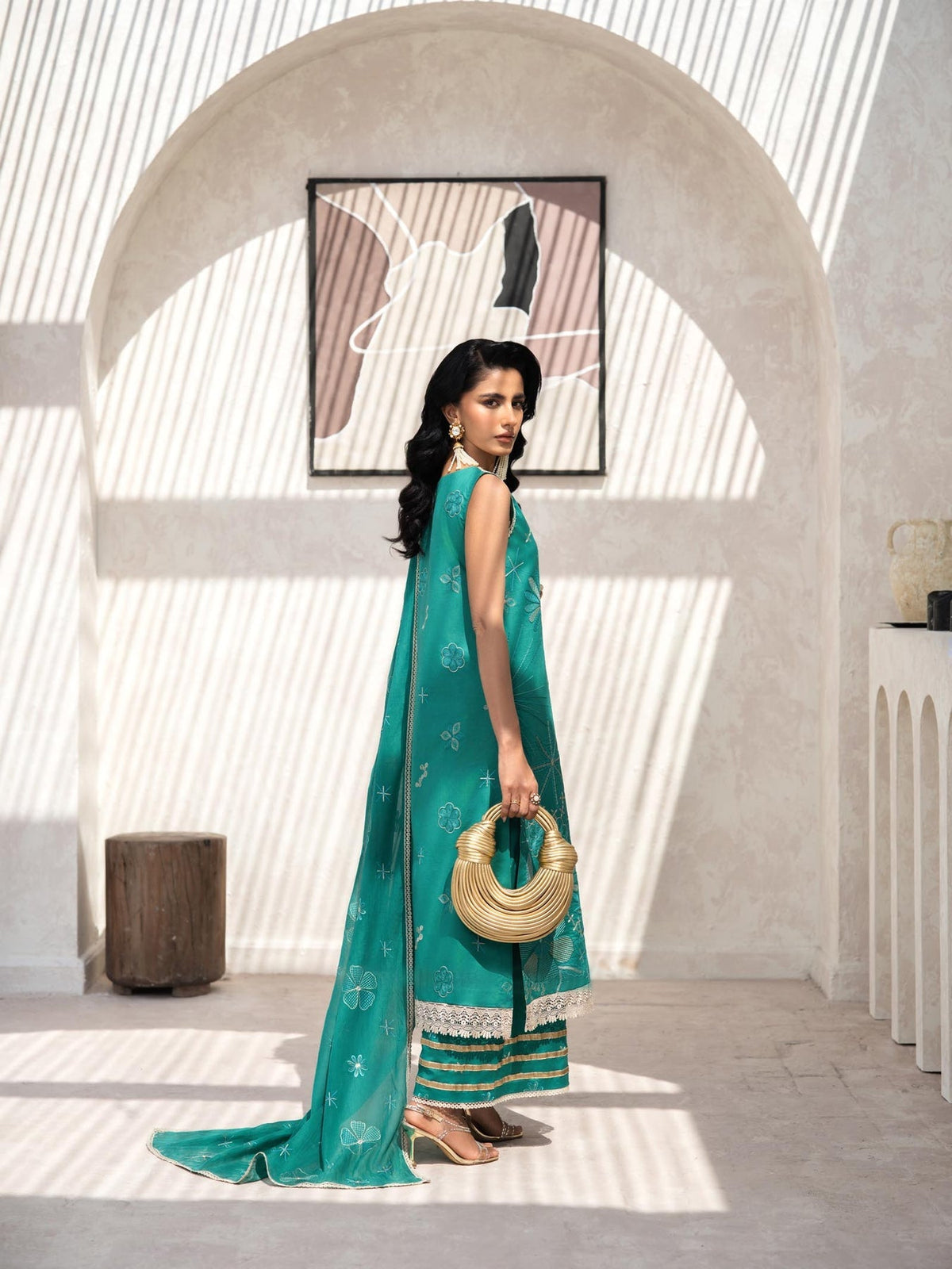 Taanabaana | Mem Saab Collection | M3247 by TaanaBaana - Designer Dress - Type: Ladies Clothes - Available at Libayah - 100% Original