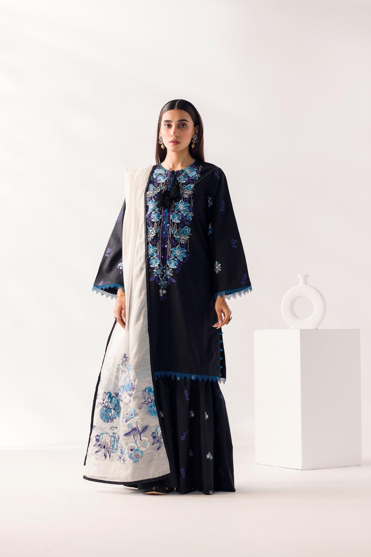 Taanabaana | Mem Saab Collection | M3248 by TaanaBaana - Designer Dress - Type: Ladies Clothes - Available at Libayah - 100% Original