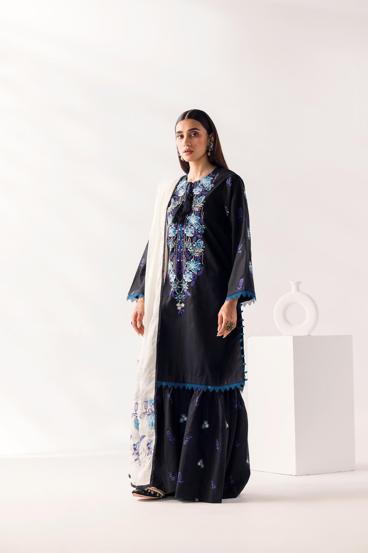 Taanabaana | Mem Saab Collection | M3248 by TaanaBaana - Designer Dress - Type: Ladies Clothes - Available at Libayah - 100% Original