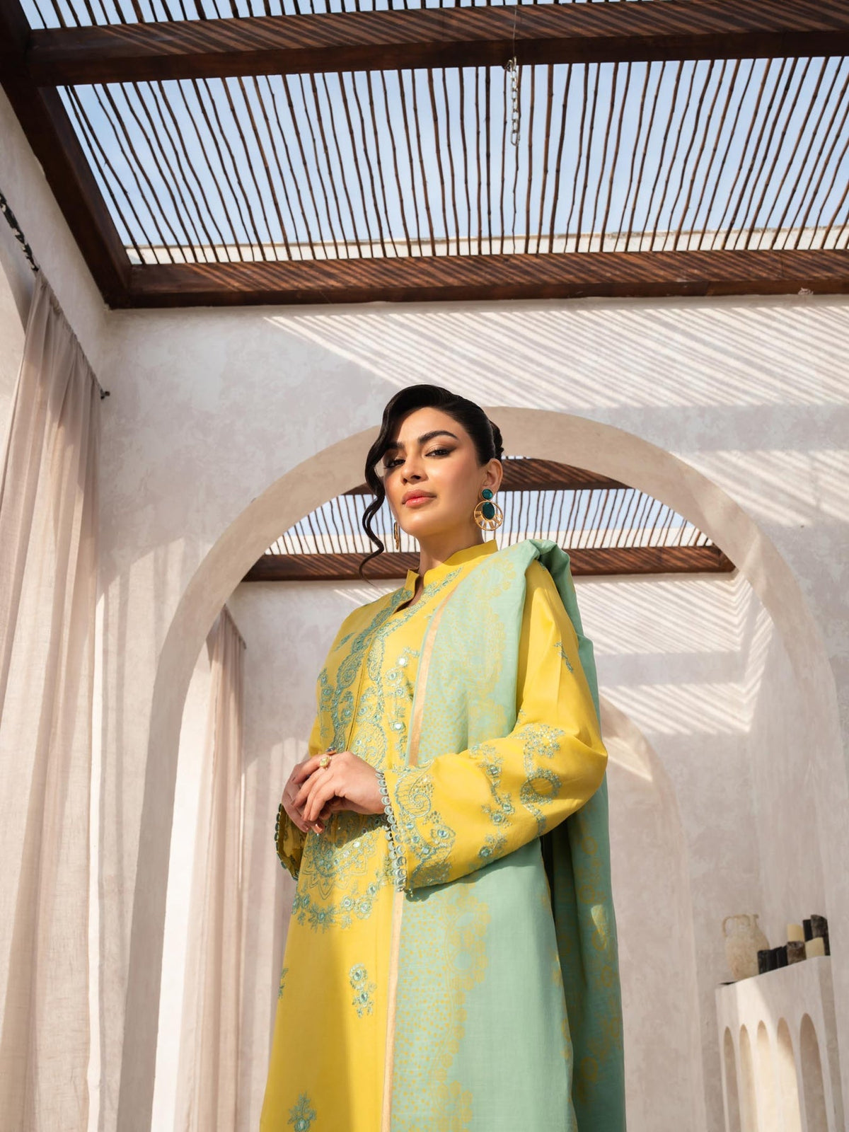 Taanabaana | Mem Saab Collection | M3249 by TaanaBaana - Designer Dress - Type: Ladies Clothes - Available at Libayah - 100% Original