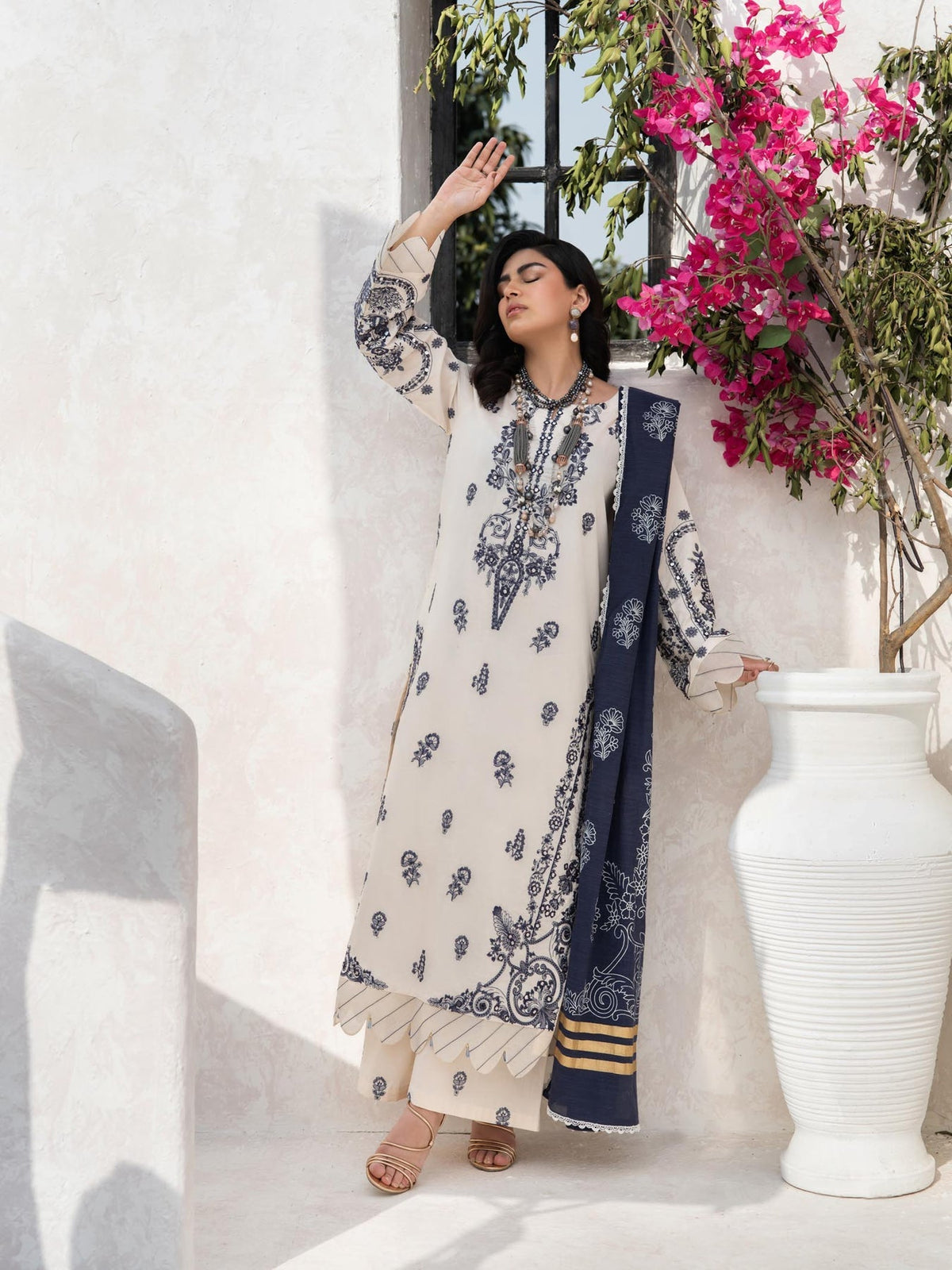 Taanabaana | Mem Saab Collection | M3250 by TaanaBaana - Designer Dress - Type: Ladies Clothes - Available at Libayah - 100% Original