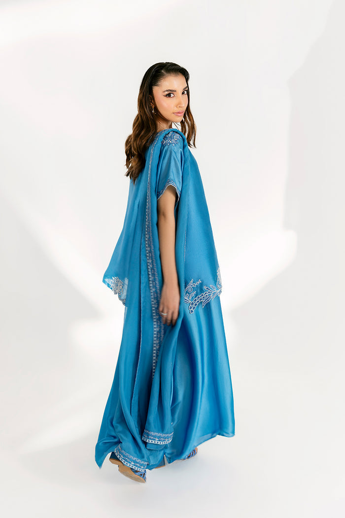 NOORE – authentic Pakistani dress from the Saira Rizwan Silk Pret 25 collection for women in the UK.