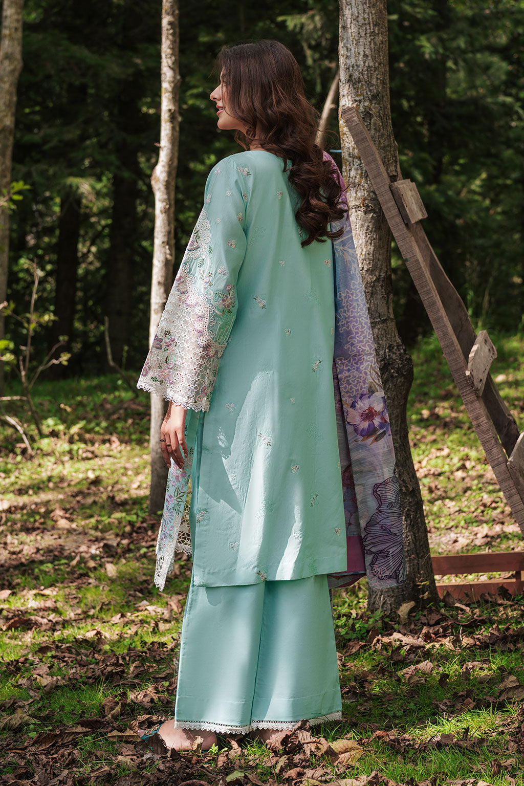 Afsanah | Silent in the Pine Tale | AL-105 - by Libayah - Registered Vendor of : Afsanah - 100% Original Designer Dress