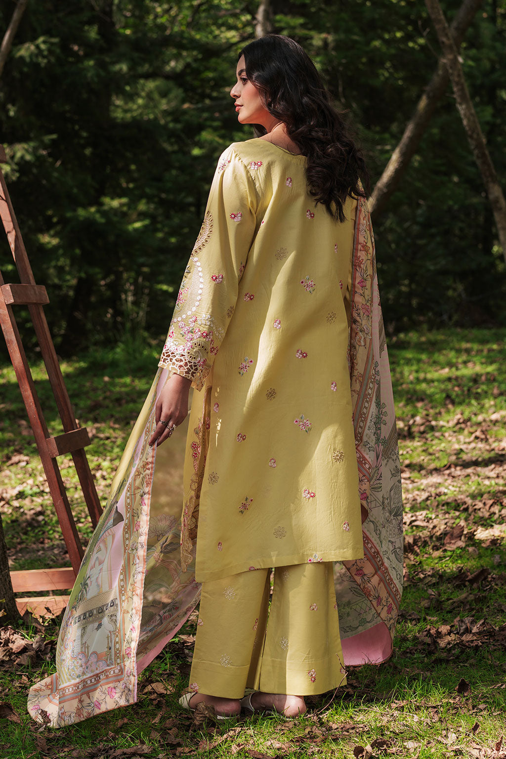 Afsanah | Silent in the Pine Tale | AL-106 - by Libayah - Registered Vendor of : Afsanah - 100% Original Designer Dress