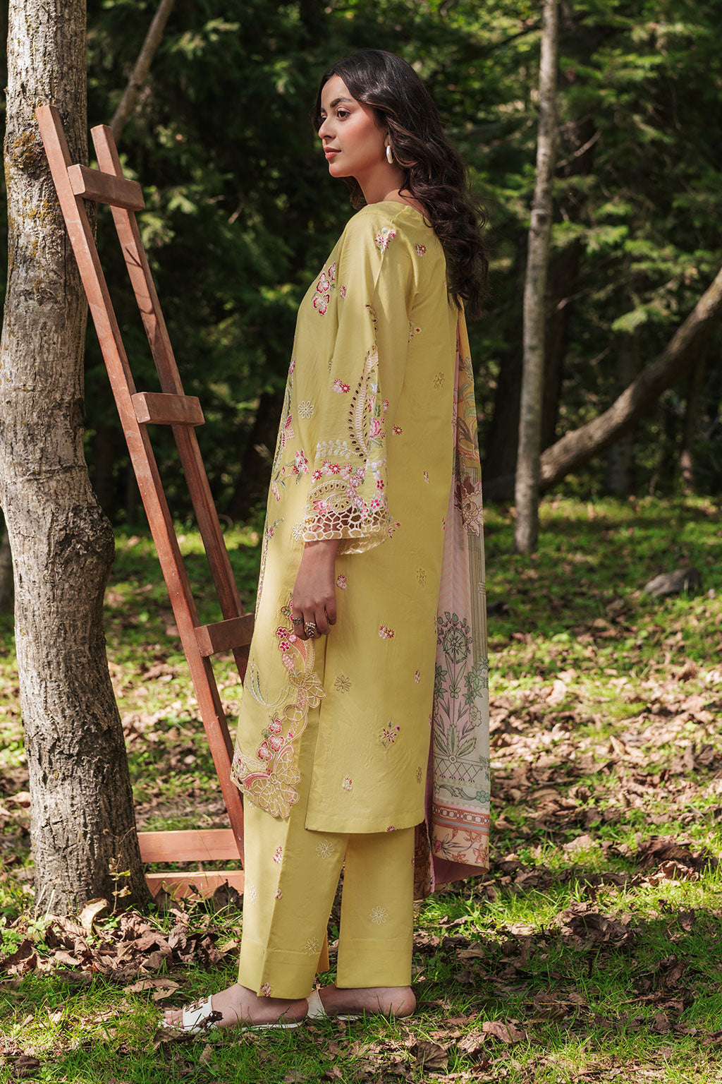Afsanah | Silent in the Pine Tale | AL-106 - by Libayah - Registered Vendor of : Afsanah - 100% Original Designer Dress