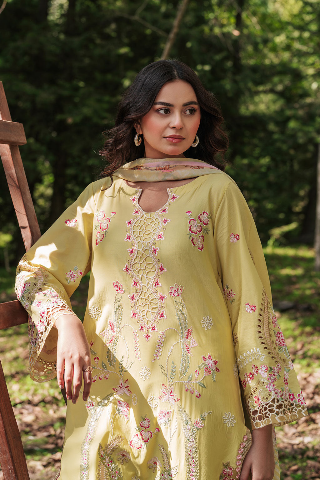 Afsanah | Silent in the Pine Tale | AL-106 - by Libayah - Registered Vendor of : Afsanah - 100% Original Designer Dress