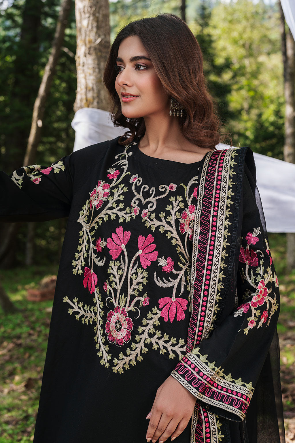 Afsanah | Silent in the Pine Tale | AL-109 - by Libayah - Registered Vendor of : Afsanah - 100% Original Designer Dress