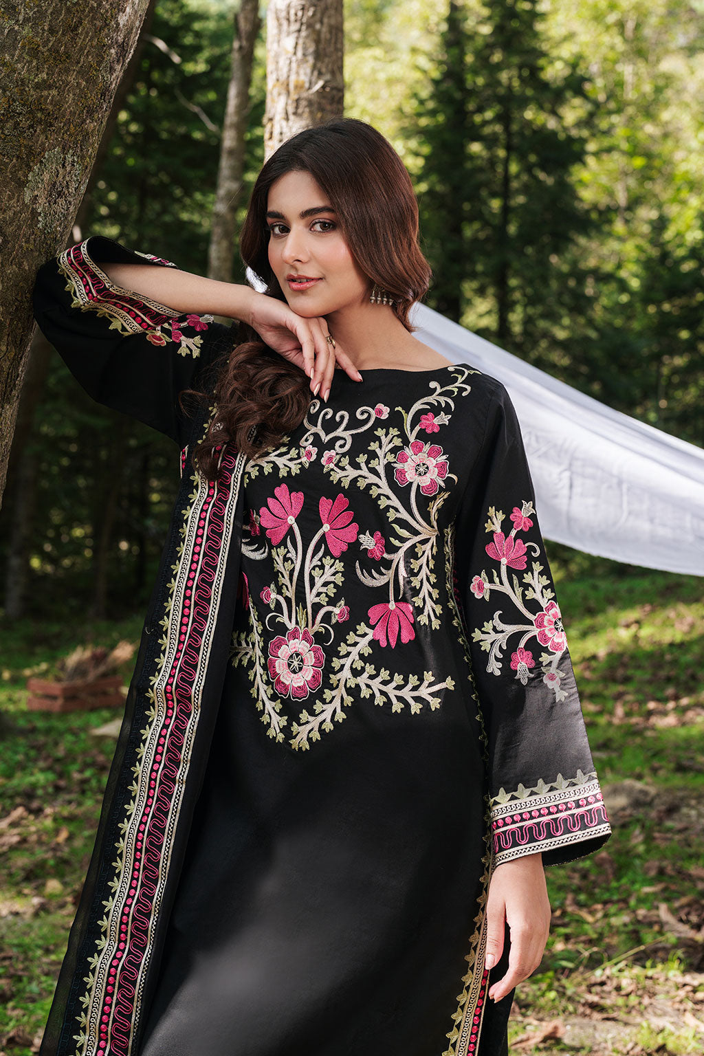 Afsanah | Silent in the Pine Tale | AL-109 - by Libayah - Registered Vendor of : Afsanah - 100% Original Designer Dress