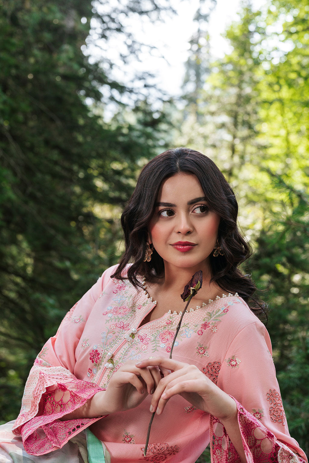 Afsanah | Silent in the Pine Tale | AL-110 - by Libayah - Registered Vendor of : Afsanah - 100% Original Designer Dress