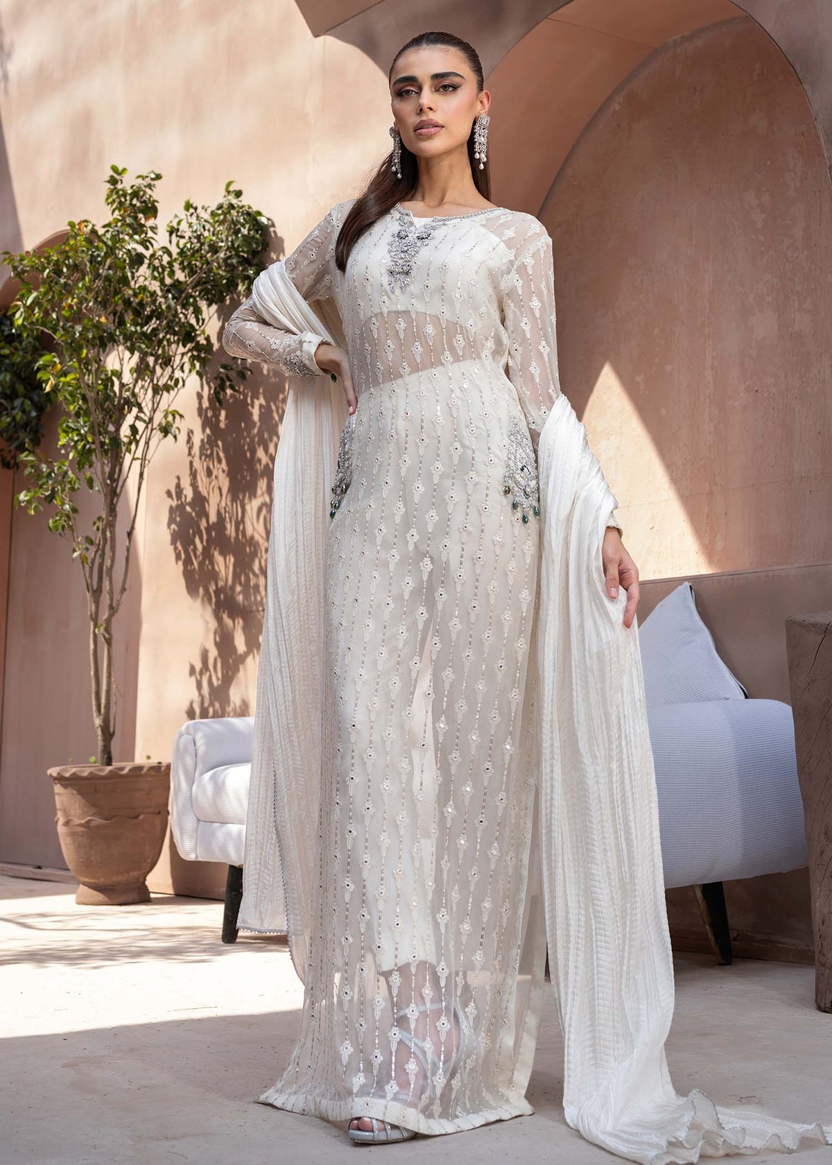 Mahum Asad | The Ultimate Edit 24 | Diamond by Mahum Asad - Designer Dress - Type: Ladies Clothes - Available at Libayah - 100% Original