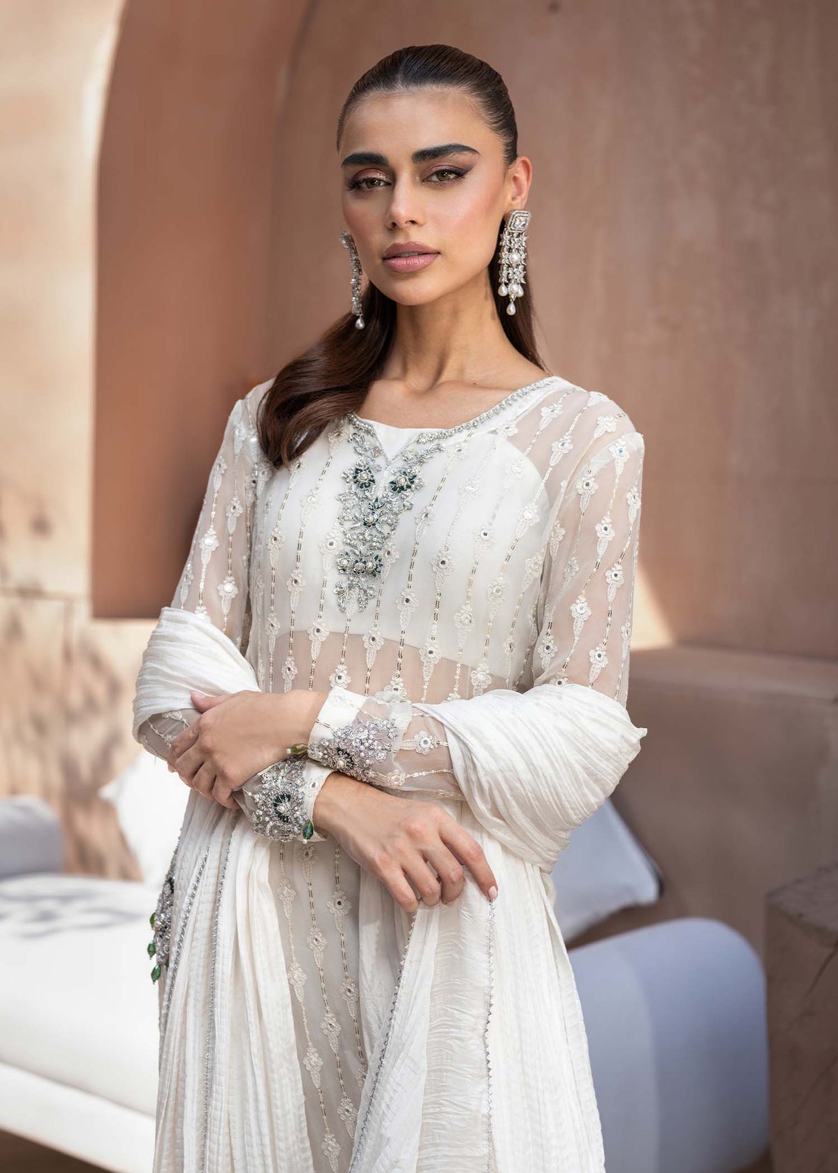 Mahum Asad | The Ultimate Edit 24 | Diamond by Mahum Asad - Designer Dress - Type: Ladies Clothes - Available at Libayah - 100% Original