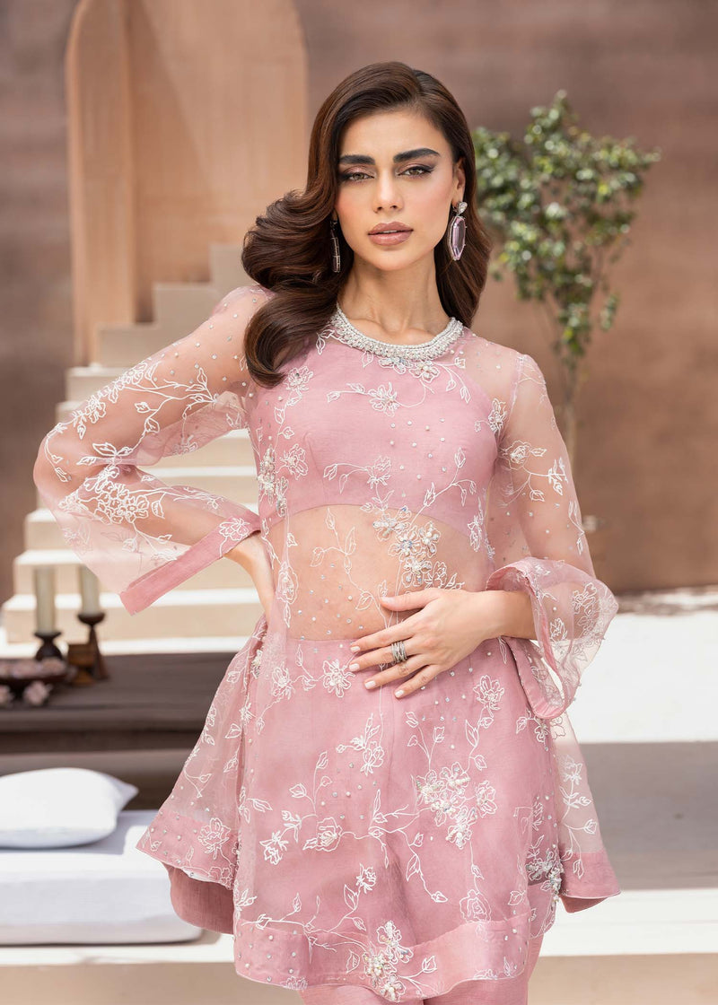 Mahum Asad | The Ultimate Edit 24 | Blushing Petal by Mahum Asad - Designer Dress - Type: Ladies Clothes - Available at Libayah - 100% Original