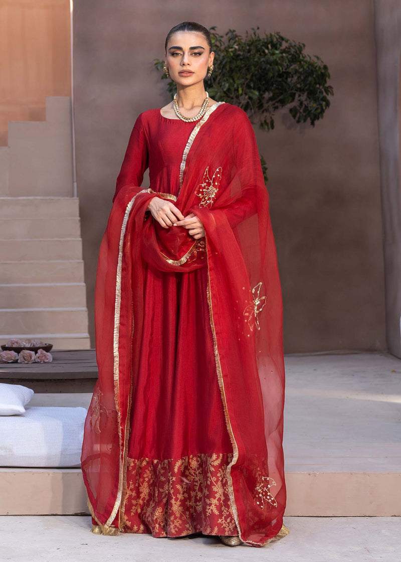 Mahum Asad | The Ultimate Edit 24 | Ruby Woo by Mahum Asad - Designer Dress - Type: Ladies Clothes - Available at Libayah - 100% Original