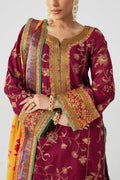Fahad Hussayn | Jalsa Ghar | Tojis by Fahad Hussayn - Designer Dress - Type: Ladies Clothes - Available at Libayah - 100% Original