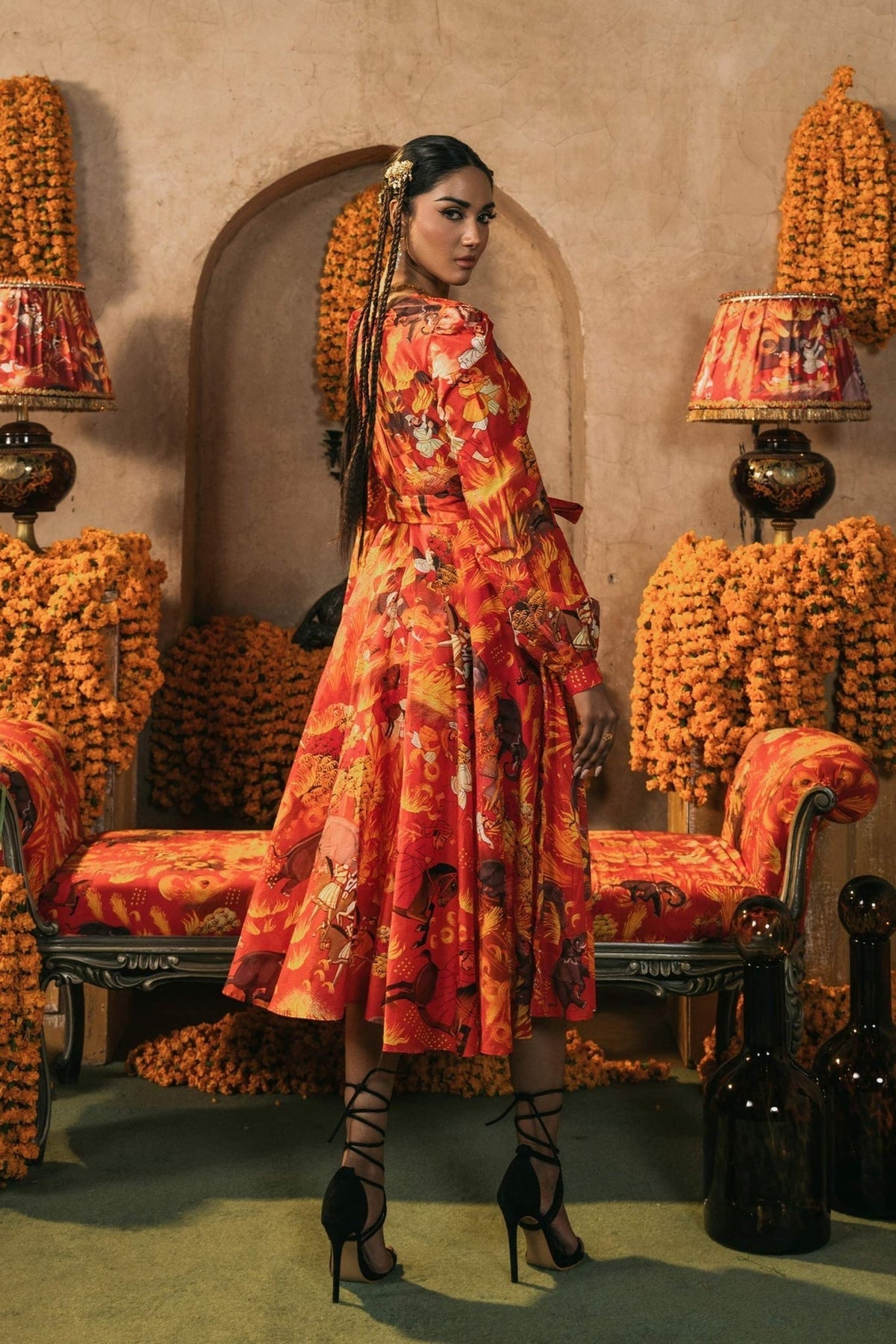 Fahad Hussayn | Lawn Banger | Toranj by Fahad Hussayn - Designer Dress - Type: Ladies Clothes - Available at Libayah - 100% Original