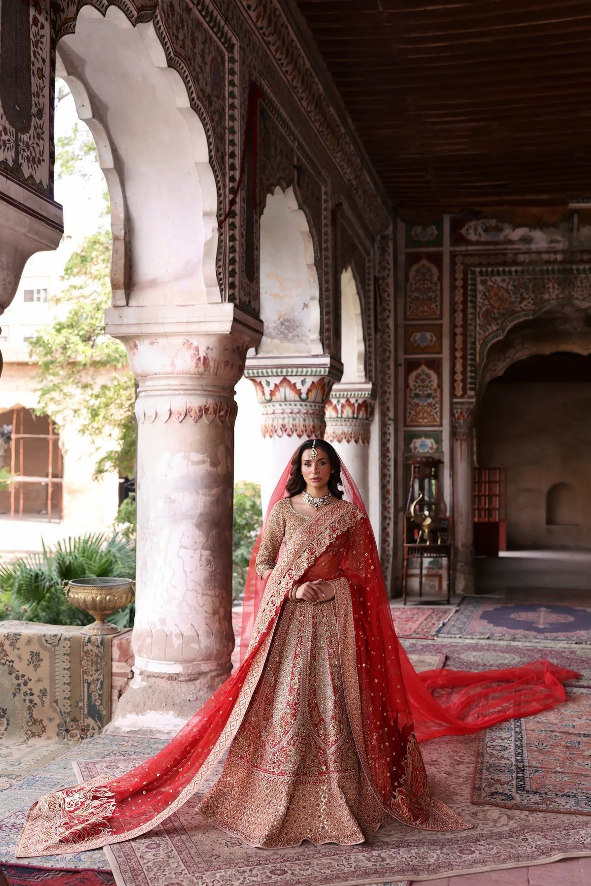 Waqas Shah | Vyah Diyan Tyaariyan 26 | Zarafshan by Waqas Shah - Designer Dress  - Type : Ladies Clothes - Available at Libayah - 100% Original 