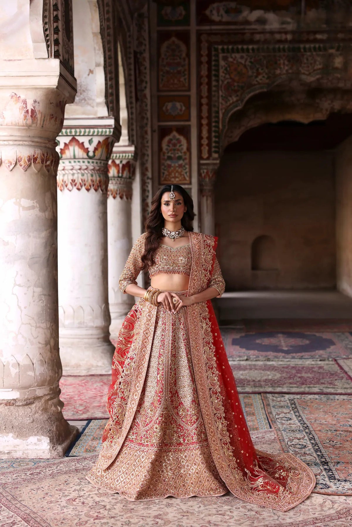 Waqas Shah | Vyah Diyan Tyaariyan 26 | Zarafshan by Waqas Shah - Designer Dress  - Type : Ladies Clothes - Available at Libayah - 100% Original 