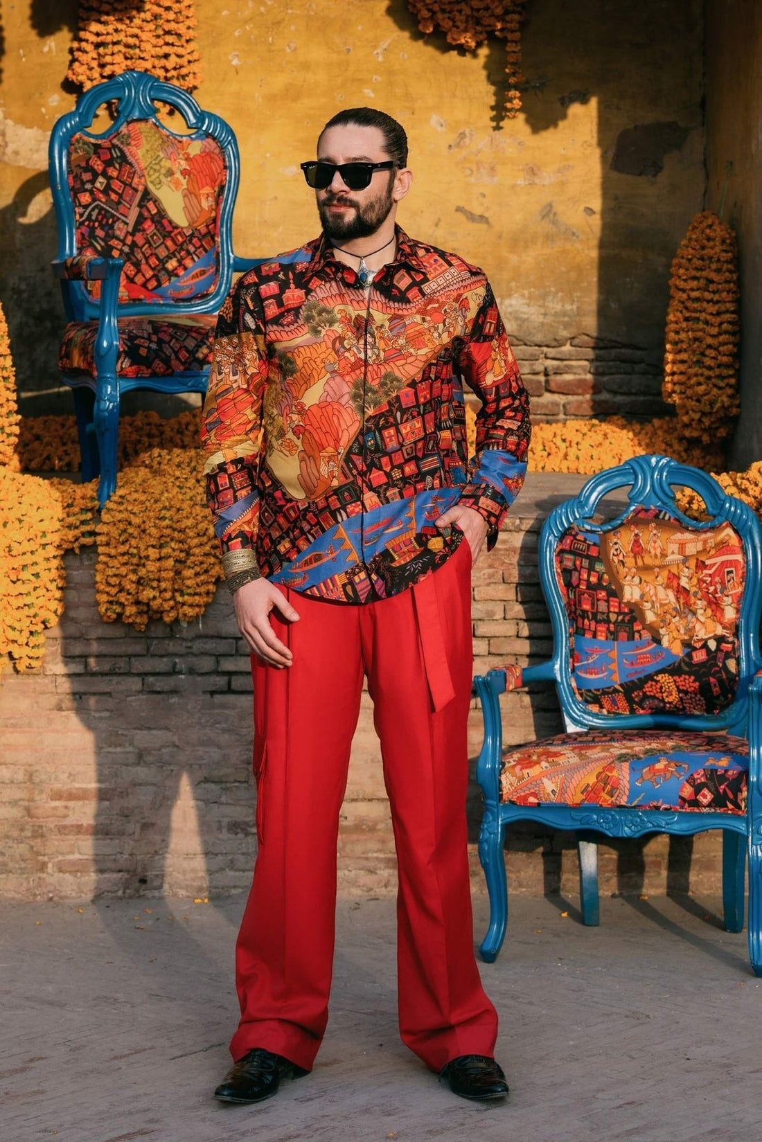 Pakistani Menswear | Tutinama by Fahad Hussayn - Designer Dress - Type: MensWear - Available at Libayah - 100% Original