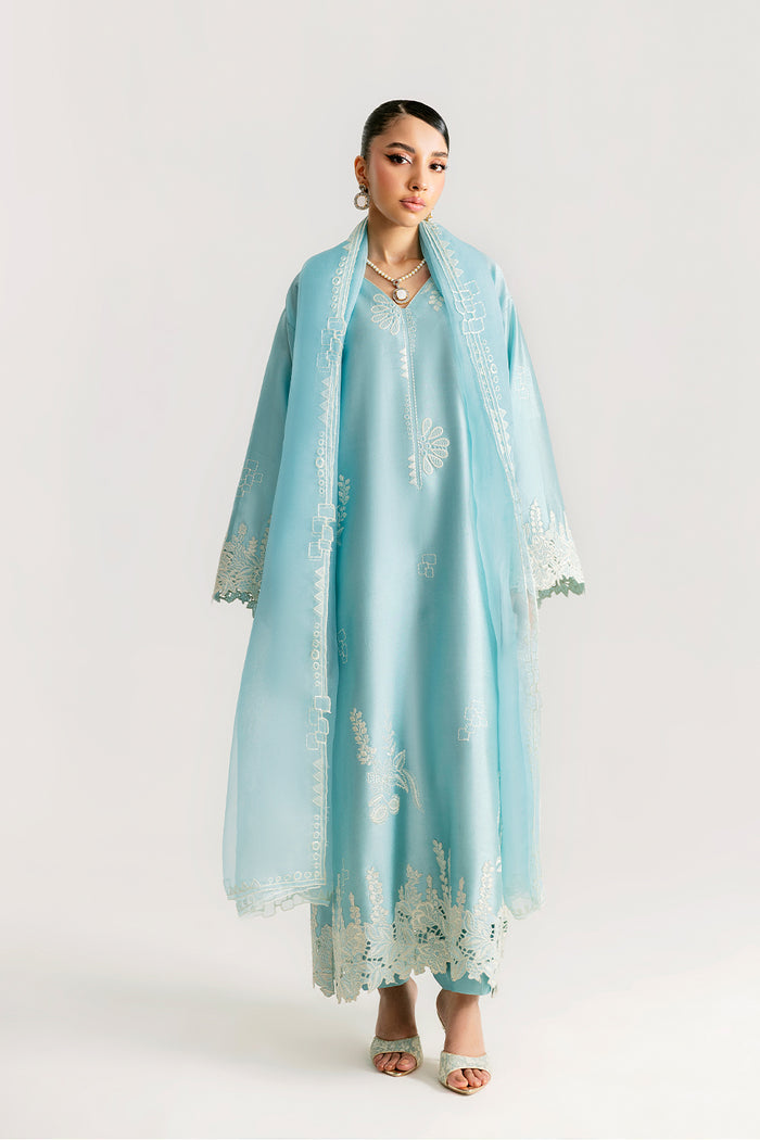 NERIAH – authentic Pakistani dress from the Saira Rizwan Silk Pret 25 collection for women in the UK.