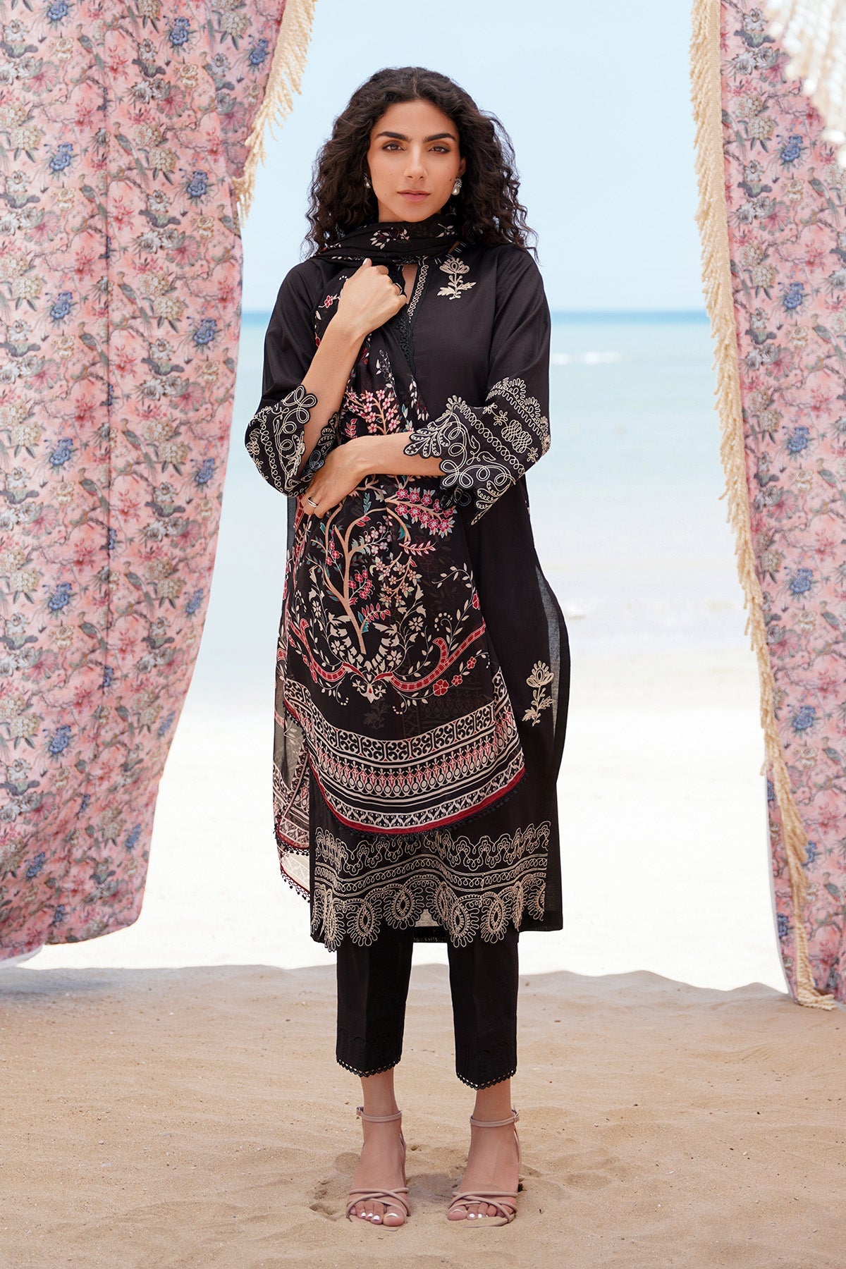 Sahar | Festive Stitched Vol 2 | D01 by Sahar - Designer Dress - Type: Ladies Clothes - Available at Libayah - 100% Original