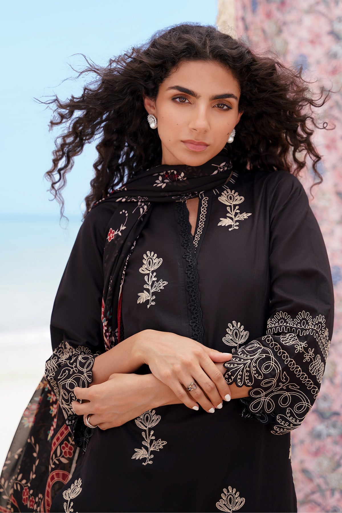 Sahar | Festive Stitched Vol 2 | D01 by Sahar - Designer Dress - Type: Ladies Clothes - Available at Libayah - 100% Original