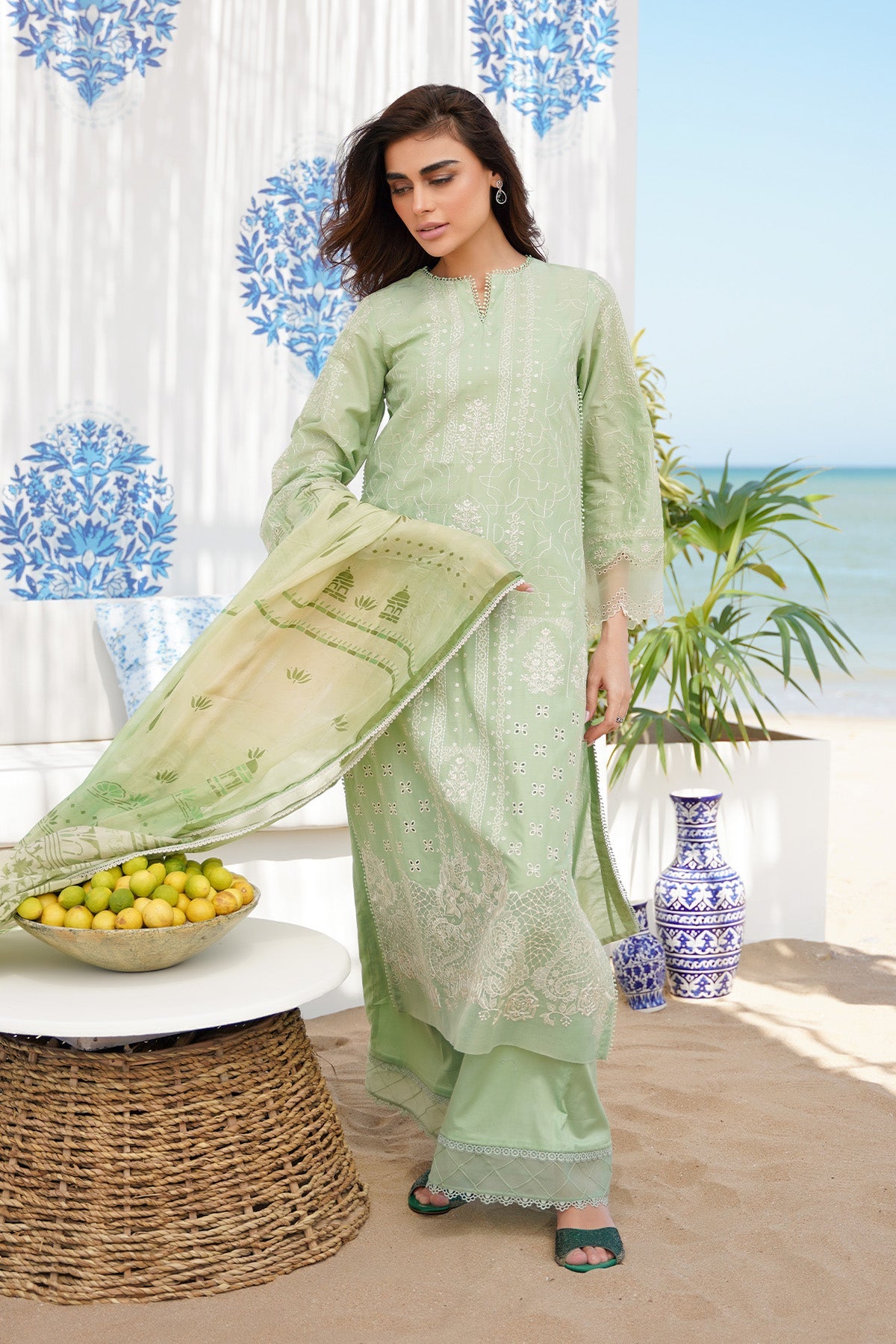 Sahar | Festive Stitched Vol 2 | D12 by Sahar - Designer Dress - Type: Ladies Clothes - Available at Libayah - 100% Original