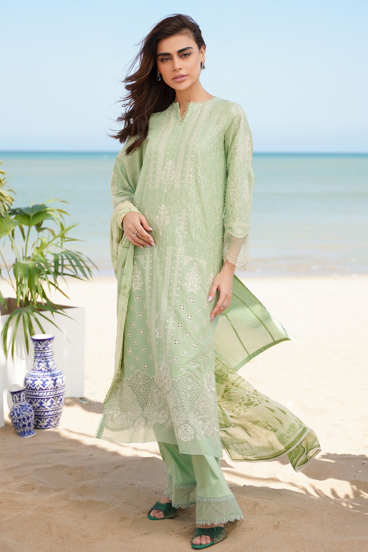 Sahar | Festive Stitched Vol 2 | D12 by Sahar - Designer Dress - Type: Ladies Clothes - Available at Libayah - 100% Original