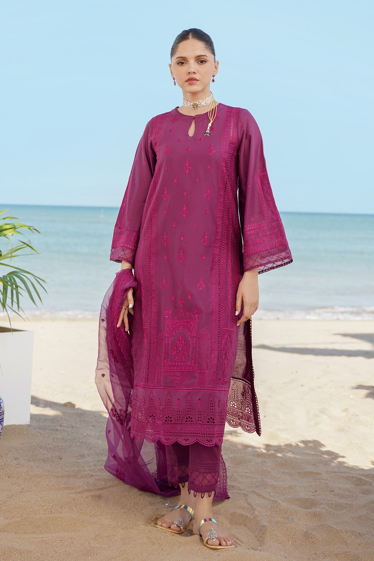 Sahar | Festive Stitched Vol 2 | D09 by Sahar - Designer Dress - Type: Ladies Clothes - Available at Libayah - 100% Original