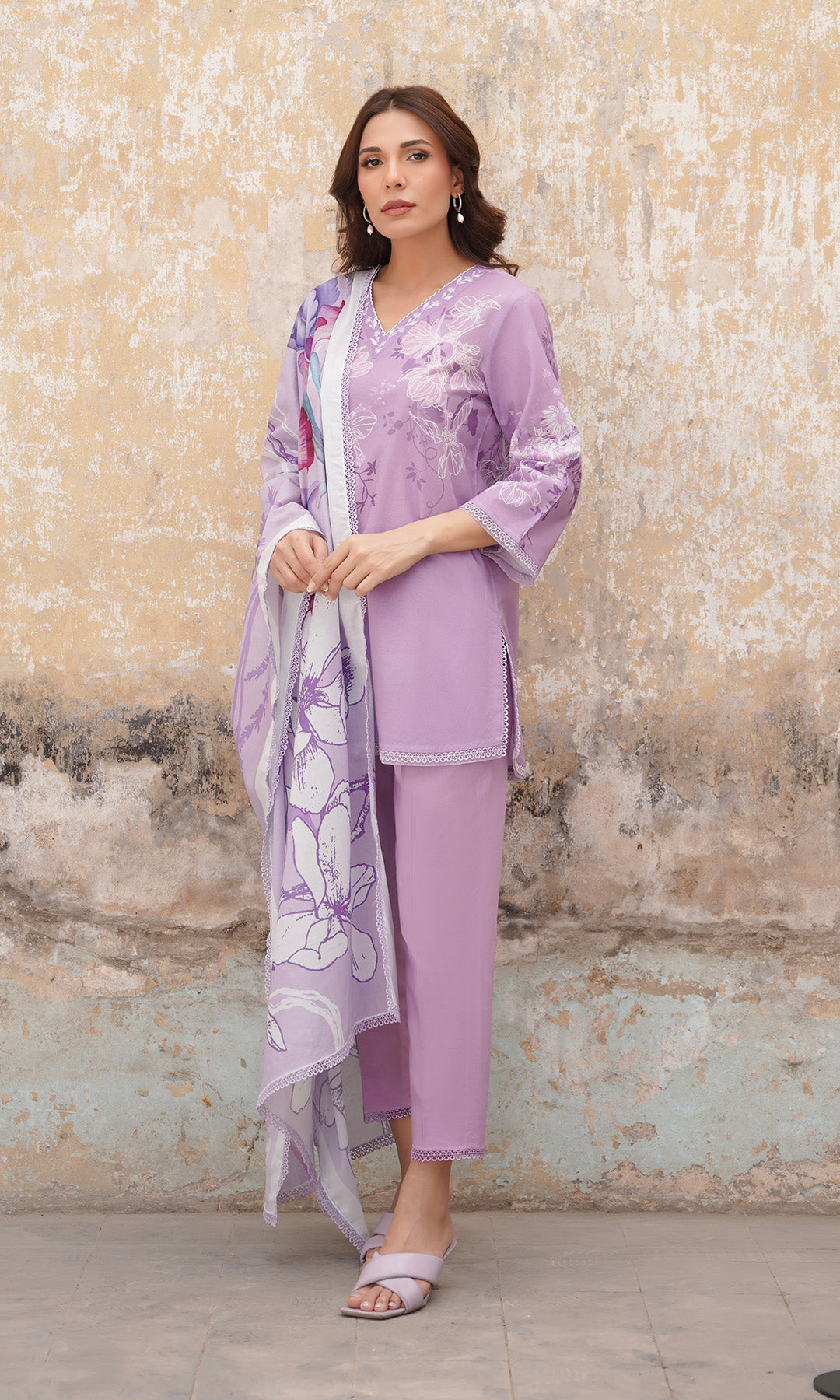 Sahar | Selene Vol 2 | Lilac Muse by Sahar - Designer Dress - Type: Ladies Clothes - Available at Libayah - 100% Original