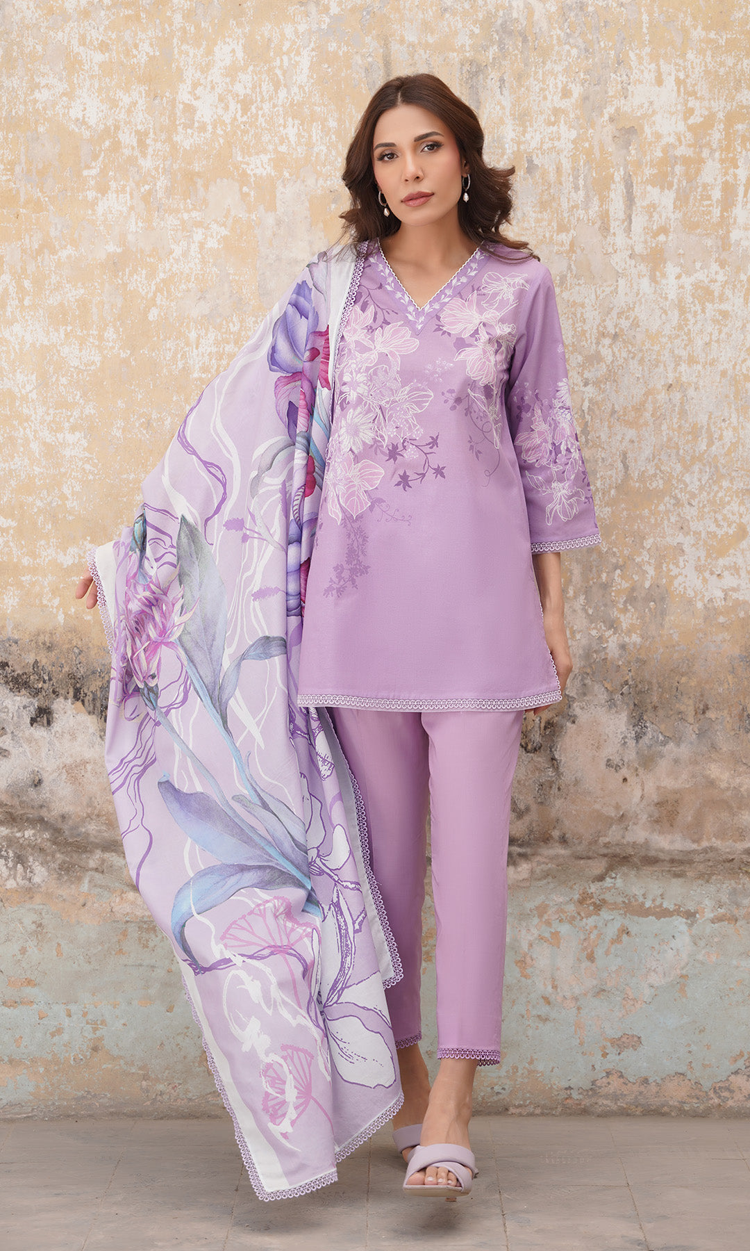 Sahar | Selene Vol 2 | Lilac Muse by Sahar - Designer Dress - Type: Ladies Clothes - Available at Libayah - 100% Original