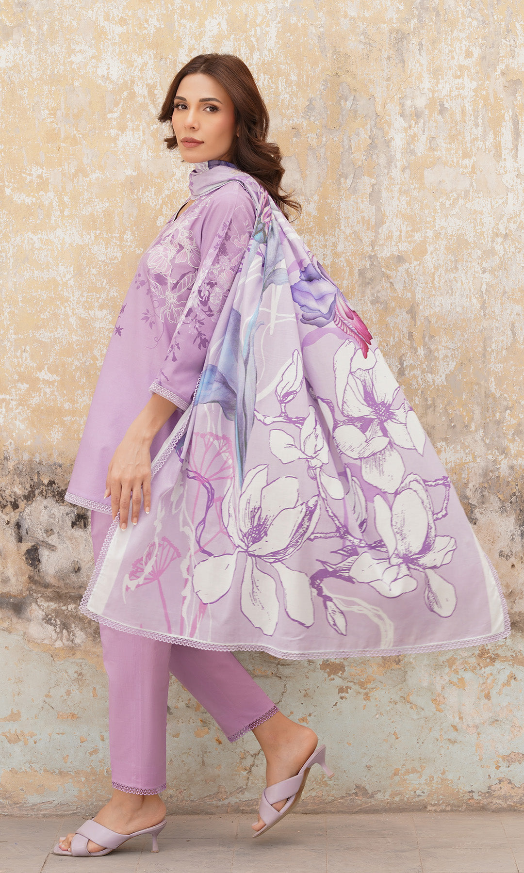 Sahar | Selene Vol 2 | Lilac Muse by Sahar - Designer Dress - Type: Ladies Clothes - Available at Libayah - 100% Original