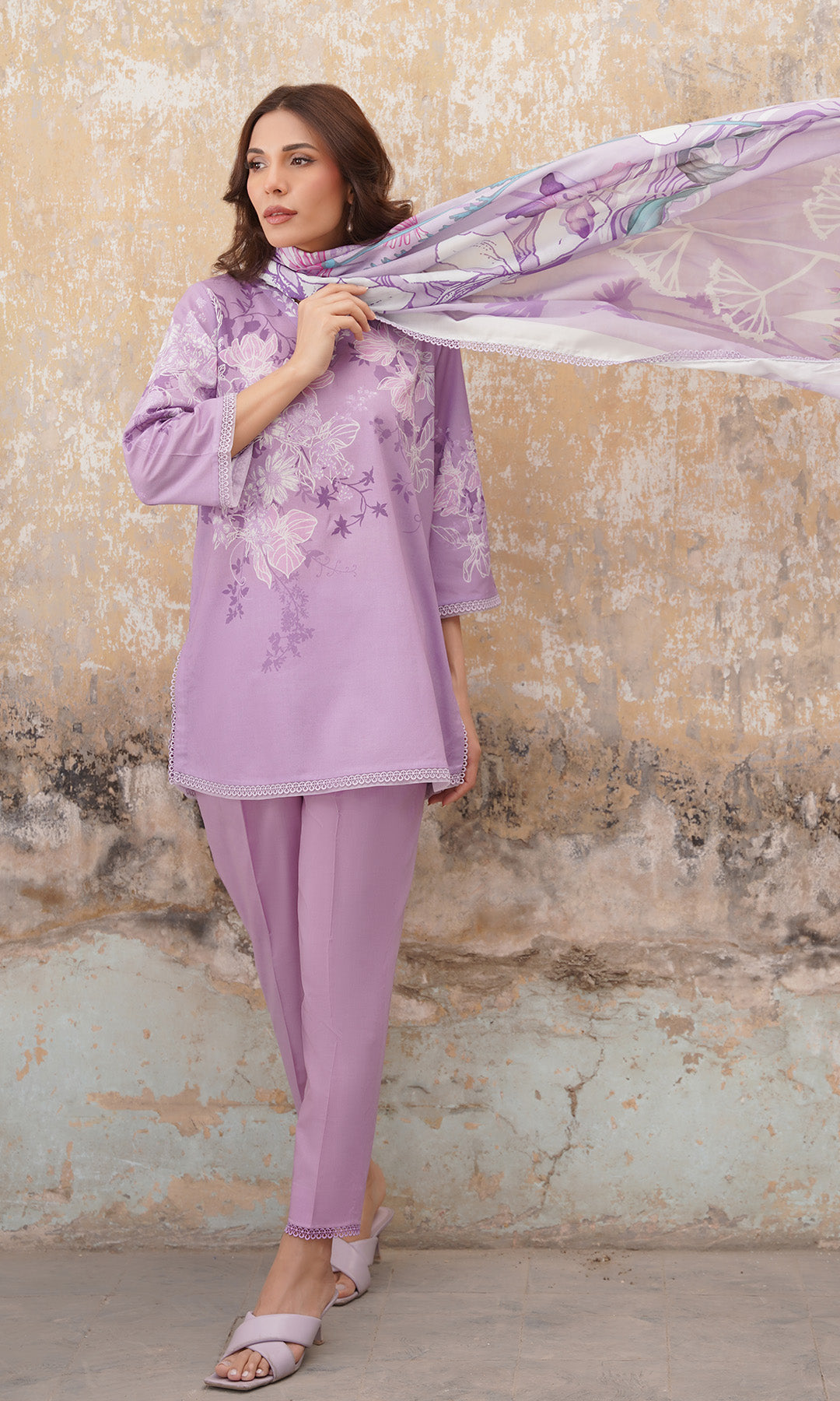 Sahar | Selene Vol 2 | Lilac Muse by Sahar - Designer Dress - Type: Ladies Clothes - Available at Libayah - 100% Original