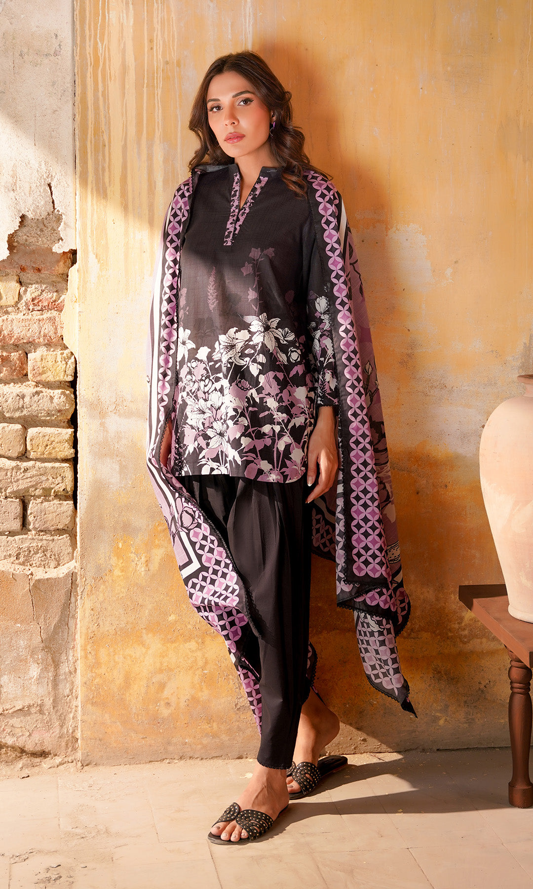 Sahar | Selene Vol 2 |Obsidian Iris by Sahar - Designer Dress - Type: Ladies Clothes - Available at Libayah - 100% Original