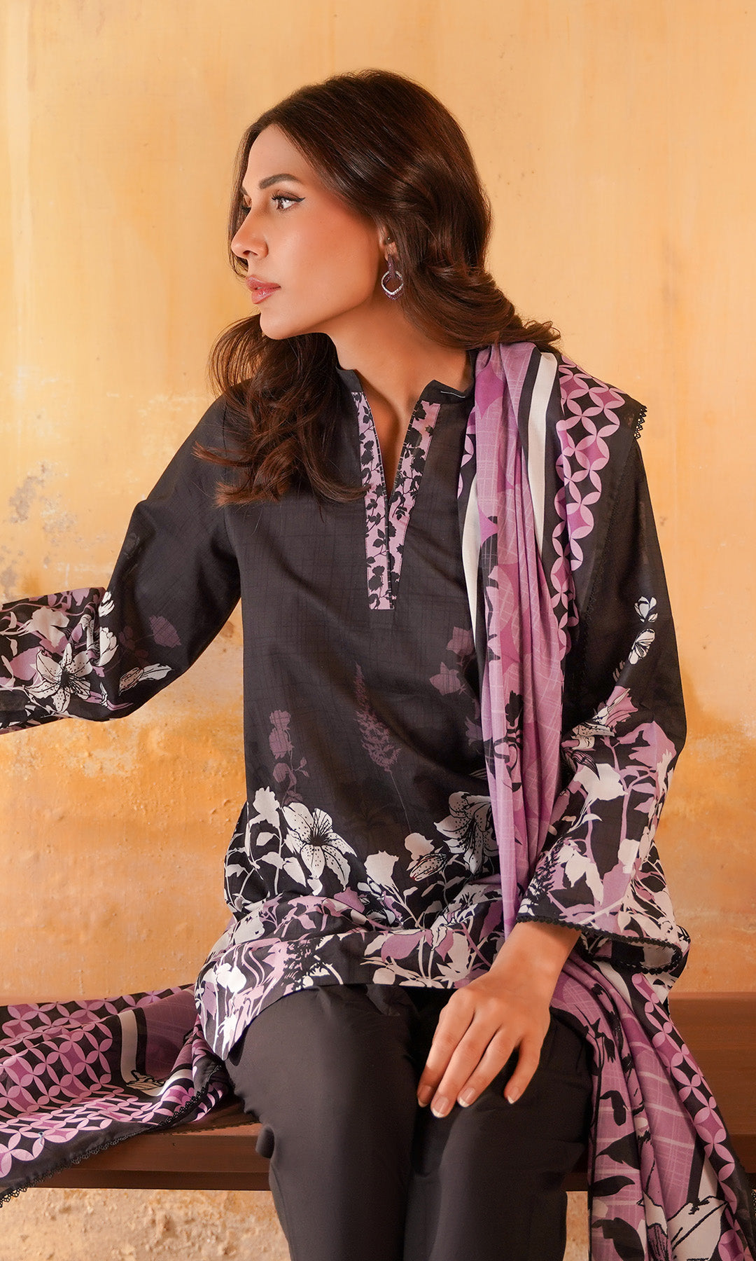 Sahar | Selene Vol 2 |Obsidian Iris by Sahar - Designer Dress - Type: Ladies Clothes - Available at Libayah - 100% Original