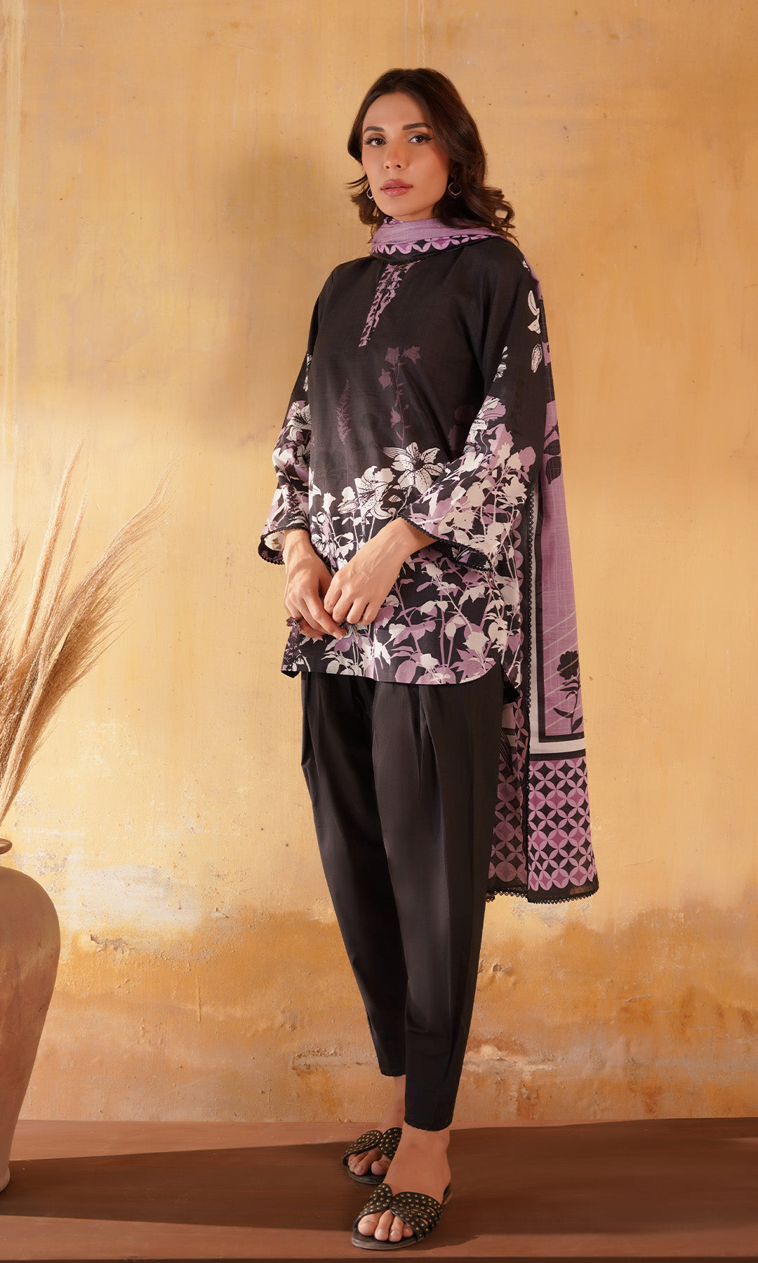 Sahar | Selene Vol 2 |Obsidian Iris by Sahar - Designer Dress - Type: Ladies Clothes - Available at Libayah - 100% Original