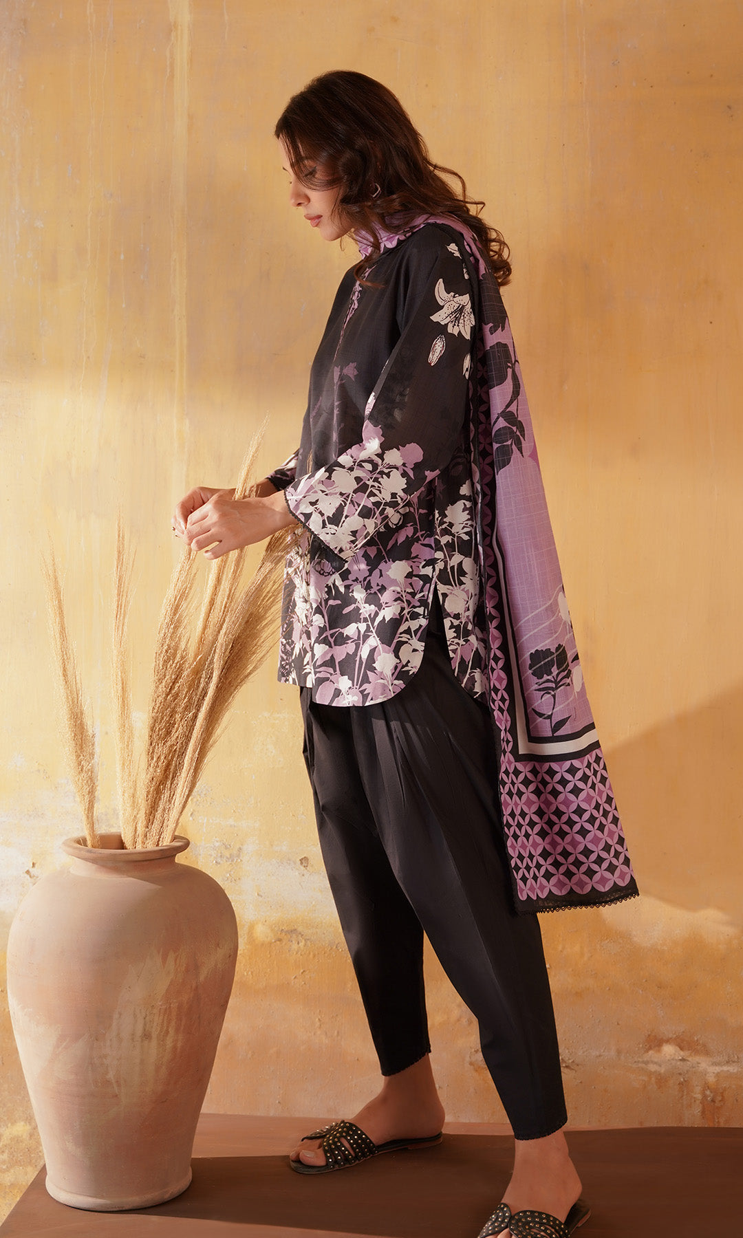 Sahar | Selene Vol 2 |Obsidian Iris by Sahar - Designer Dress - Type: Ladies Clothes - Available at Libayah - 100% Original