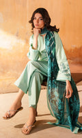 Sahar | Selene Vol 2 | Celadon Bloom by Sahar - Designer Dress - Type: Ladies Clothes - Available at Libayah - 100% Original