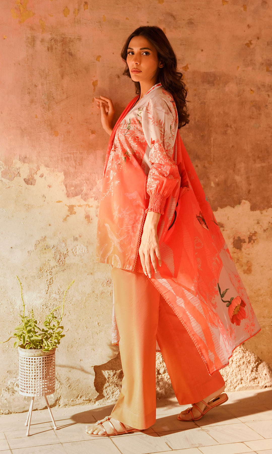 Sahar | Selene Vol 2 | Scarlet Coral by Sahar - Designer Dress - Type: Ladies Clothes - Available at Libayah - 100% Original
