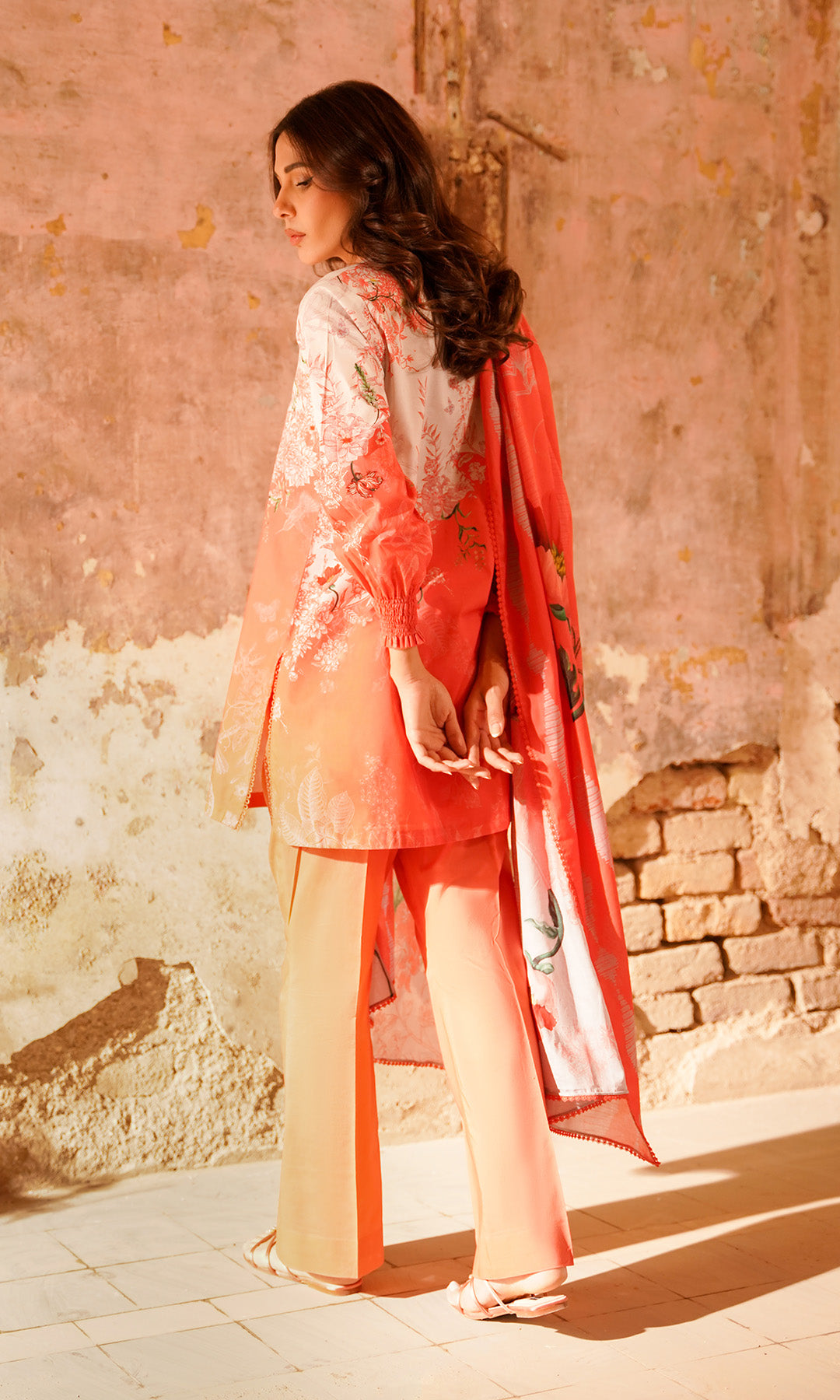 Sahar | Selene Vol 2 | Scarlet Coral by Sahar - Designer Dress - Type: Ladies Clothes - Available at Libayah - 100% Original