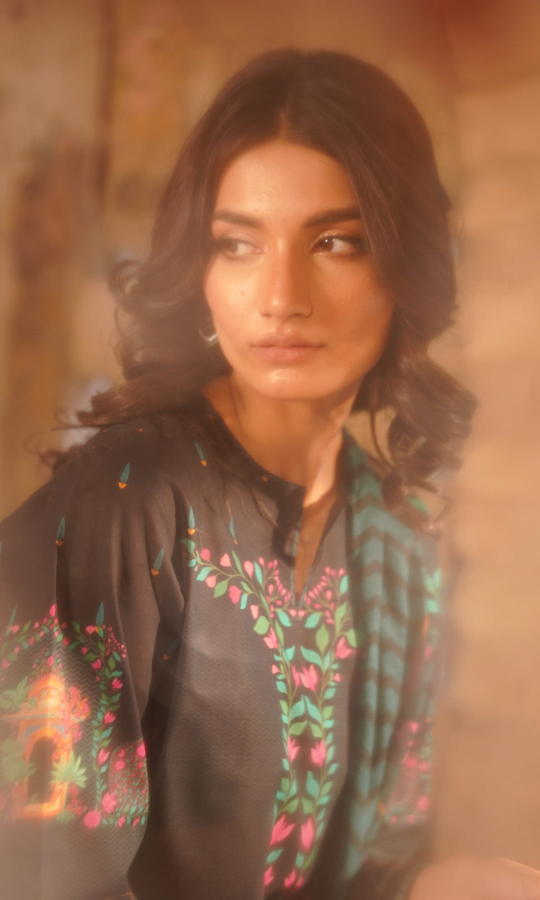 Sahar | Selene Vol 2 | Monochrome Bloom by Sahar - Designer Dress - Type: Ladies Clothes - Available at Libayah - 100% Original