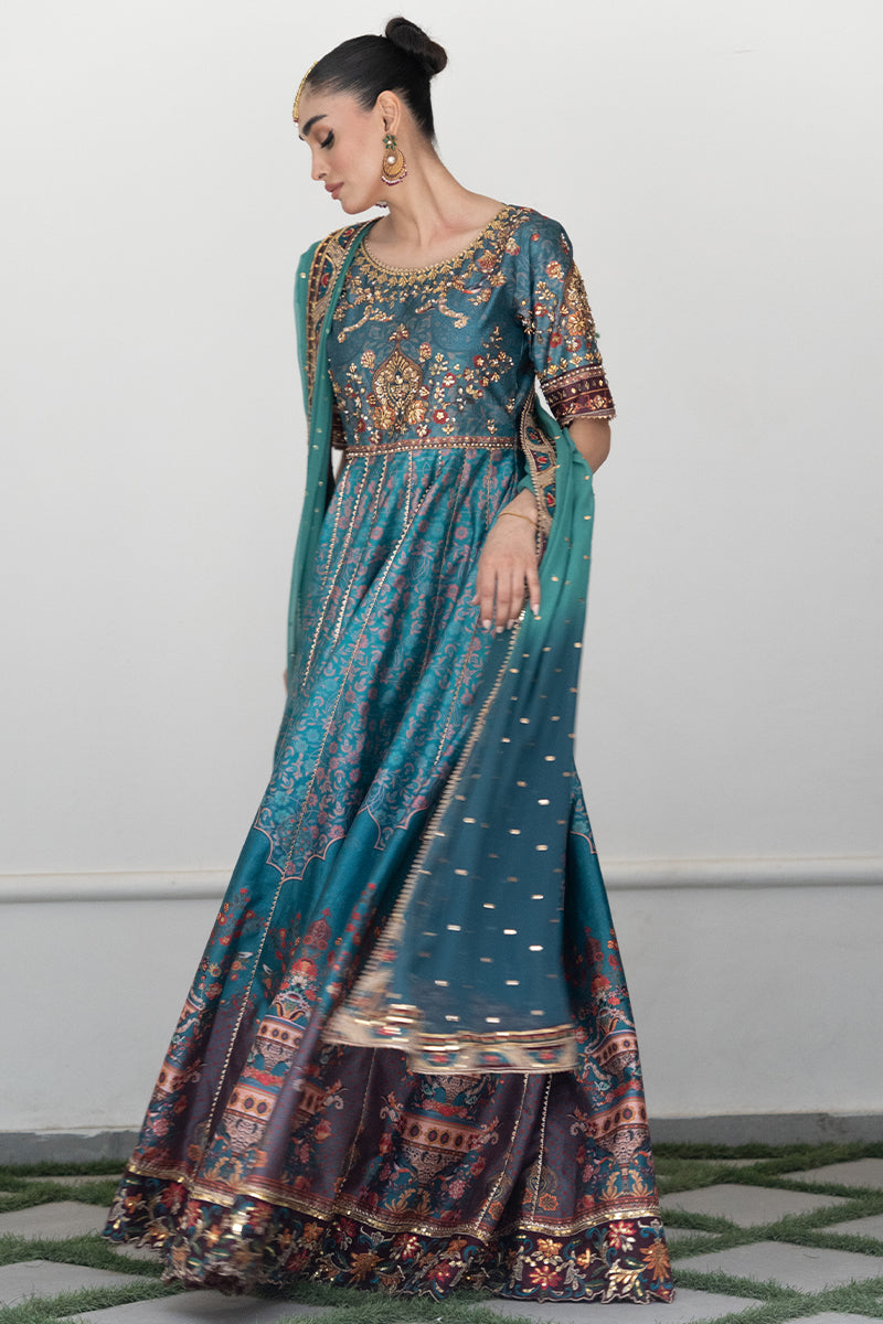 Mina Hassan | Formal Dholki Collection | Lyla by Mina Hassan - Designer Dress - Type: Ladies Clothes - Available at Libayah - 100% Original