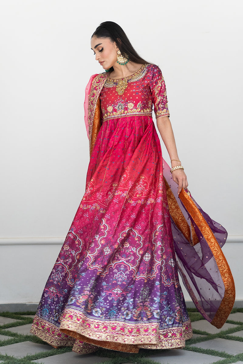 Mina Hassan | Formal Dholki Collection | Mehru by Mina Hassan - Designer Dress - Type: Ladies Clothes - Available at Libayah - 100% Original