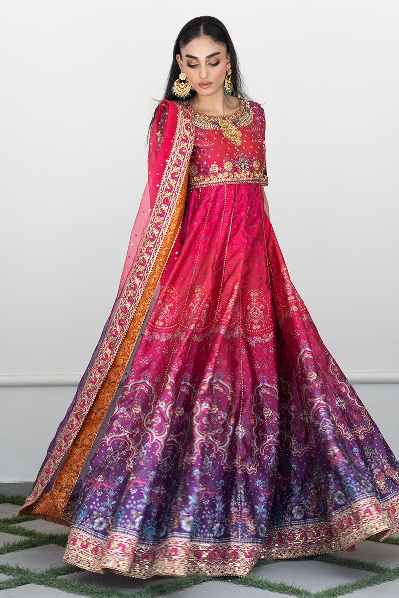 Mina Hassan | Formal Dholki Collection | Mehru by Mina Hassan - Designer Dress - Type: Ladies Clothes - Available at Libayah - 100% Original