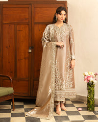 Mushq | Sunehri Lama Silk | Uswah by Mushq - Designer Dress  - Type : Ladies Clothes - Available at Libayah - 100% Original 