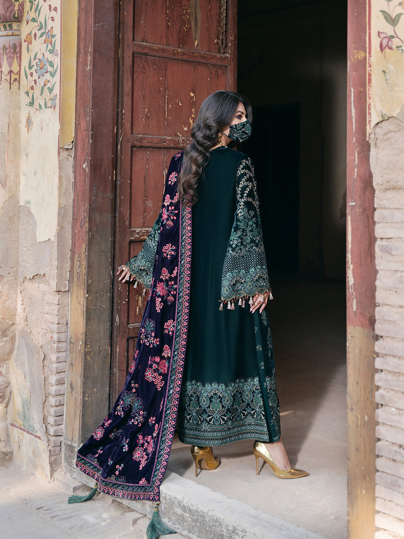 Flossie | Siara Velvet Formals | V-102 - A by Flossie - Designer Dress - Type: Ladies Clothes - Available at Libayah - 100% Original