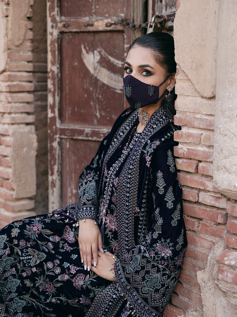 Flossie | Siara Velvet Formals | V-104 - A by Flossie - Designer Dress - Type: Ladies Clothes - Available at Libayah - 100% Original