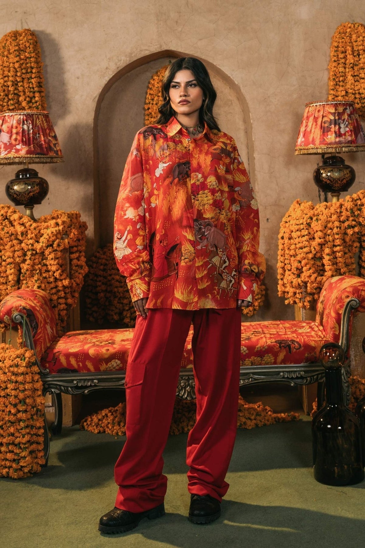 Fahad Hussayn | Lawn Banger | Vameq by Fahad Hussayn - Designer Dress - Type: Ladies Clothes - Available at Libayah - 100% Original