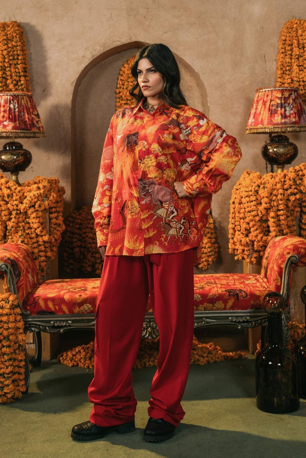 Fahad Hussayn | Lawn Banger | Vameq by Fahad Hussayn - Designer Dress - Type: Ladies Clothes - Available at Libayah - 100% Original
