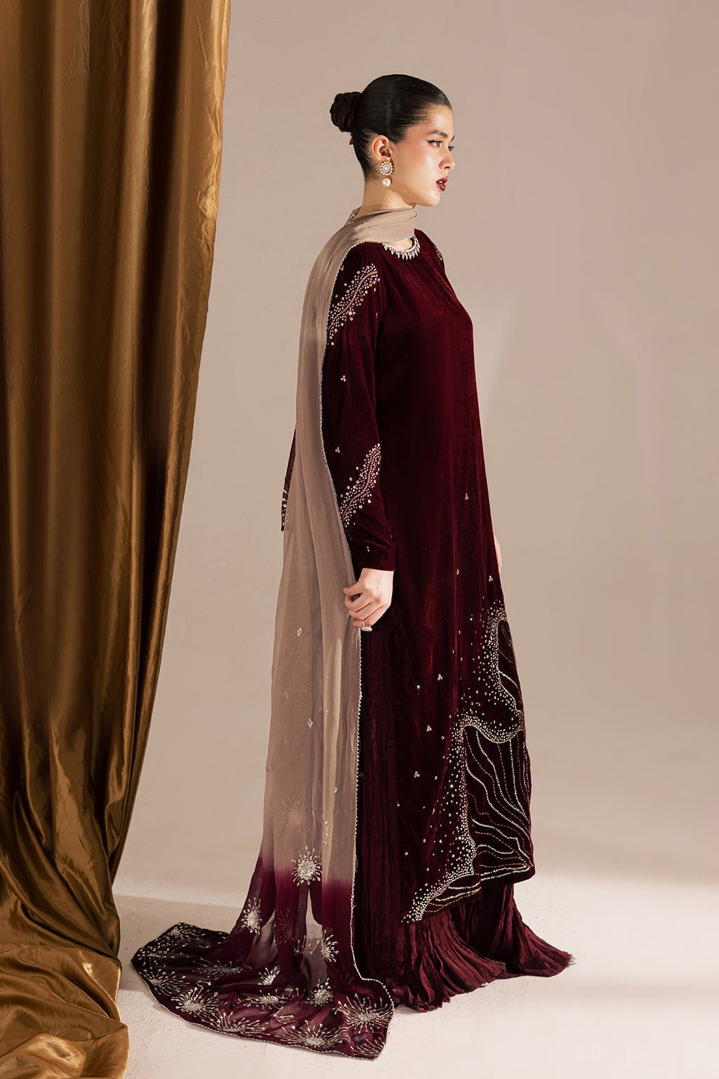 Vanya | Velvet Muse | KV-57 by Vanya - Designer Dress - Type : Ladies Clothes - Available at Libayah - 100% Original 