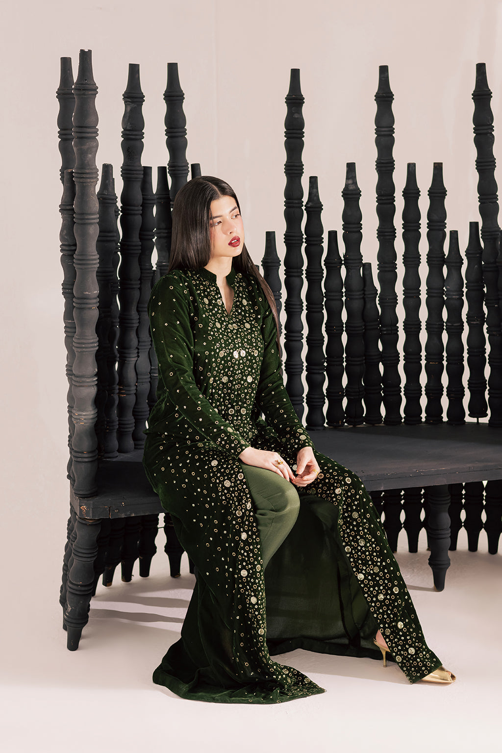 Vanya | Velvet Muse | KV-62 by Vanya - Designer Dress - Type : Ladies Clothes - Available at Libayah - 100% Original 